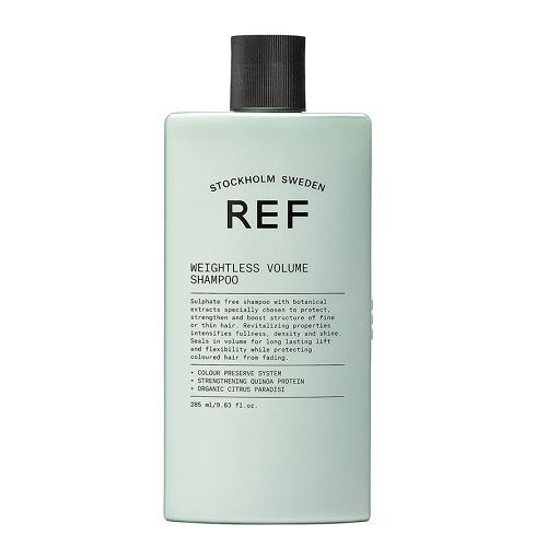 REF Weightless Volume Šampūnas ploniems plaukams 285ml