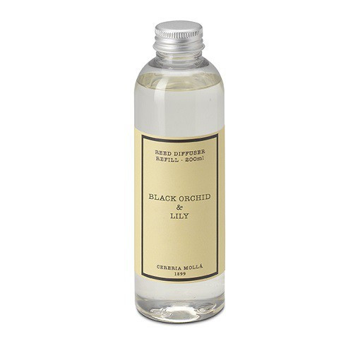 Cereria Molla Black Orchid & Lilly Namų kvapų papildymas 200ml