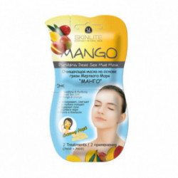 Skinlite Purifying Dead Sea Mud Mask Mango Veido kaukė 2x7ml