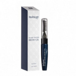 RevitaLash RevitaBrow HI-DEF Tinted Brow Gel Antakių kondicionierius su šepetėliu (tamsiai ruda) 7.4ml