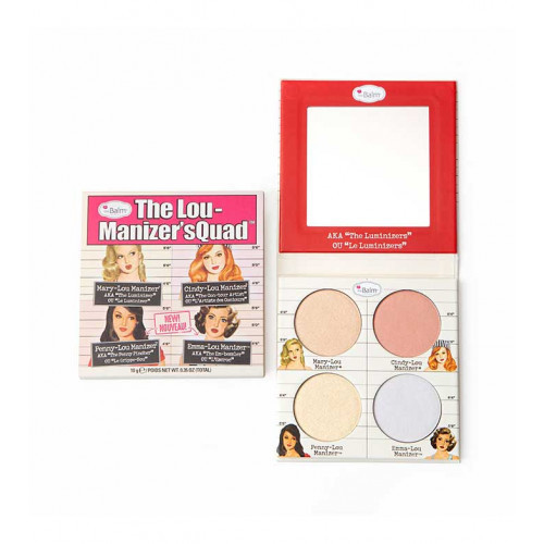 theBalm The Lou-Manizer squad Palete veidui 10g