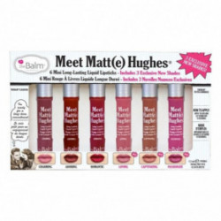 theBalm Meet Matt(e) Hughes Mini Matinių lūpų kremų rinkinys 6x1.2ml