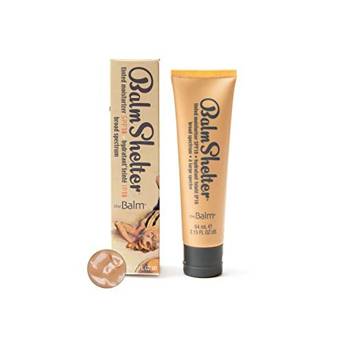 theBalm Balm Shelter tinted moisturizer SPF18 Veido drėkiklis su atspalviu 64ml