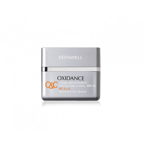 Keenwell Oxidance Antioxidant Cream SPF15 Antioksidacinis kremas dienai su vitaminu C 50ml