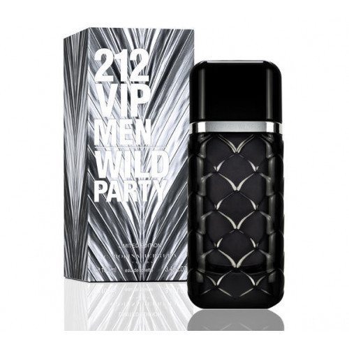 Carolina Herrera 212 VIP Men Wild Party Tualetinis vanduo vyrams 100ml, Testeris