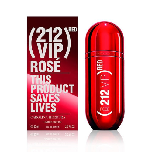 Carolina Herrera 212 Vip Rose Red Parfumuotas vanduo moterims 80ml, Testeris