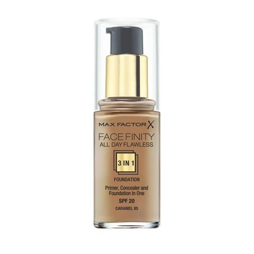 MaxFactor Facefinity 3 IN 1 Makiažo pagrindas trys viename Caramel 85