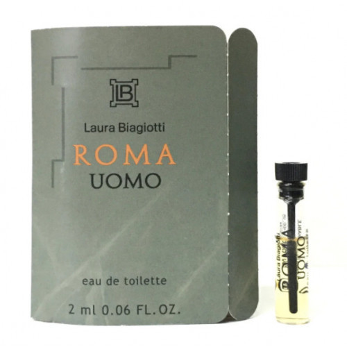 Laura Biagiotti Roma Uomo Tualetinis vanduo vyrams 1.5ml, Originali pakuote