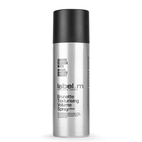 Label M Brunette Texturising Volume Spray Apimties suteikiantis purškiklis tamsiems plaukams 200ml