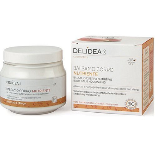 Delidea BIO Apricot and Mango Body Range Ekologiškas, intensyviai drėkinantis kūno balzamas 200ml