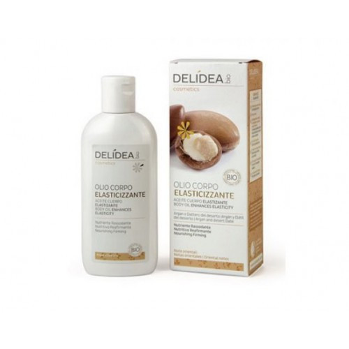 Delidea BIO Argan and Date Body Range Ekologiškas stangrinamas ir elastingumo suteikiantis kūno aliejus su argano aliejumi 100ml