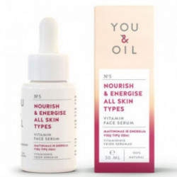 You&Oil Nourish & Energise All Skins Types Vitamin Face Serum Vitamininis veido serumas 30ml