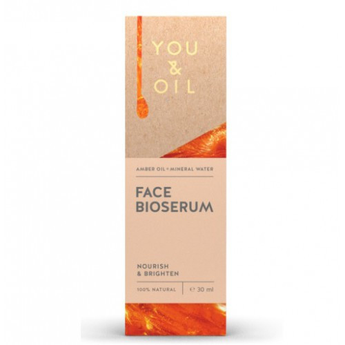 You&Oil Face Bioserum Bioserumas veidui su gintaro aliejumi ir mineraliniu vandeniu 30ml