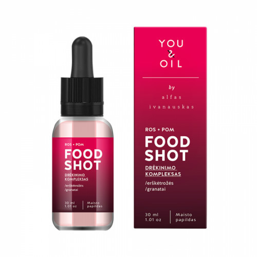 You&Oil Food Shot ROS+POM Drėkinamasis kompleksas 30ml