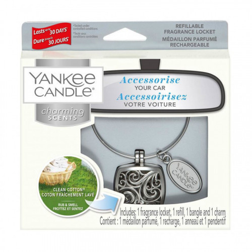 Yankee Candle CHARMING SCENTS SQUARE CLEAN COTTON 90g, Originali pakuote