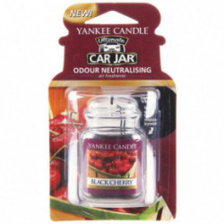 Yankee Candle CAR JAR ULTIMATE BLACK CHERRY 24g, Originali pakuote