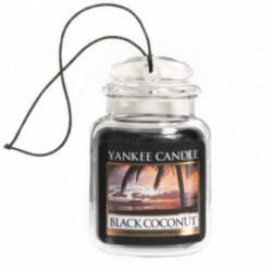 Yankee Candle CAR JAR ULTIMATE BLACK COCONUT 24g, Originali pakuote