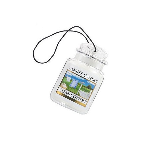 Yankee Candle CAR JAR ULTIMATE CLEAN COTTON 24g, Originali pakuote