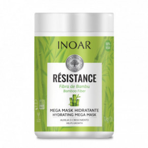 Inoar Resistance Fibra de Bambu Mask Stiprinanti ir blizgesio suteikianti kaukė 1000g