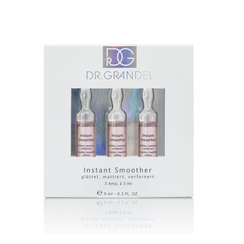 Dr. Grandel Instant Smoother Aktyvaus koncentrato ampulės 3x3ml