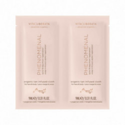 Vita Liberata Phenomenal Organic Tan Infused Cloths Organiškos savaiminio įdegio servetėlės 4vnt