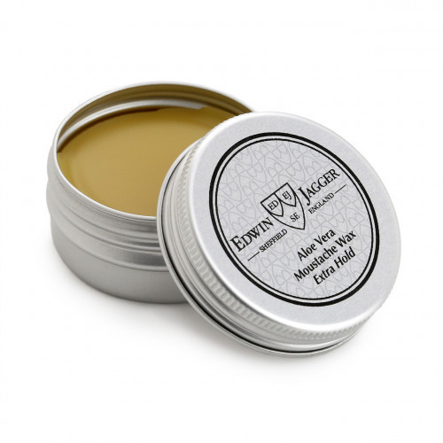 Edwin Jagger Moustache Wax Extra Hold Stiprios fiksacijos ūsų vaškas 15ml