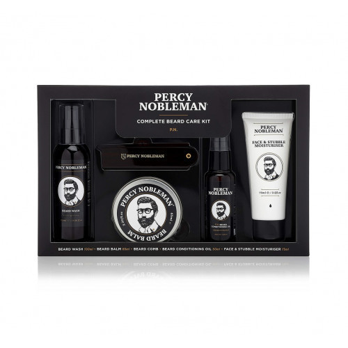 Percy Nobleman Complete Beard Care Kit Barzdos priežiūros rinkinys 100ml+75ml+65ml+50ml