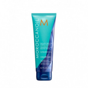 Moroccanoil Blond Perfecting Purple Shampoo Šampūnas neutralizuojantis nepageidaujamus atspalvius 200ml