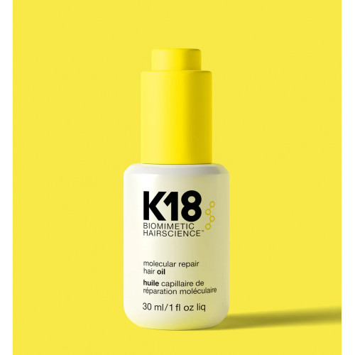 K18 Molecular Repair Hair Oil Atstatomasis molekulinės formulės aliejus plaukams 30ml