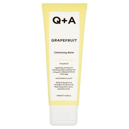 Q+A Grapefruit Cleansing Balm Valomasis veido balzamas 120ml