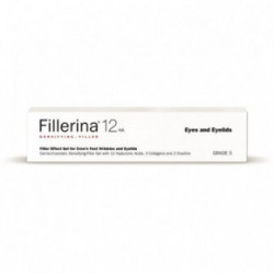 Fillerina 12 HA Eyes and Eyelids Filler 5 Dermatologinis gelinis užpildas paakiams ir akių vokams 15ml