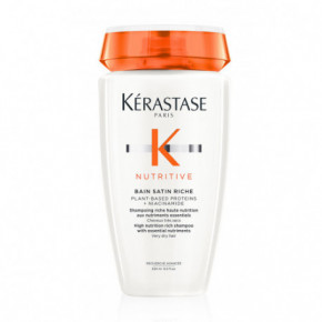 Kérastase Nutritive Bain Satin Riche Shampoo Maitinamasis šampūnas labai sausiems plaukams 250ml