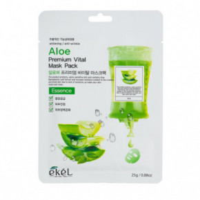 Ekel Aloe Premium Vital Mask Veido kaukė su alaviju 1vnt.