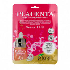 Ekel Placenta Ultra Hydrating Essence Mask Veido kaukė su placenta 1vnt.