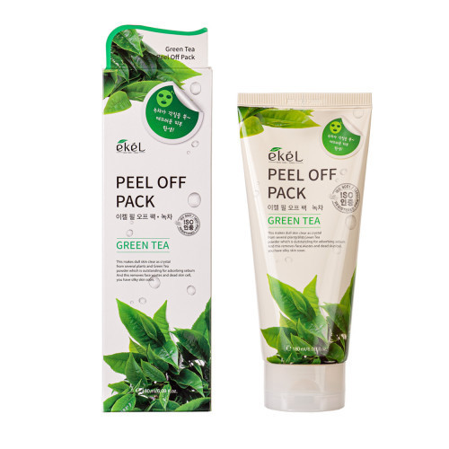 Ekel Peel Off Pack Green Tea Drėkinanti nulupama veido kaukė su žaliąja arbata 180ml