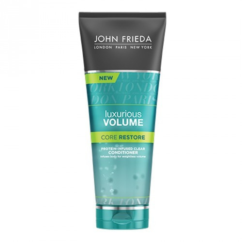 JOHN FRIEDA Luxurious Volume Core Restore Conditioner Apimties suteikiantis balzamas plaukams 250ml