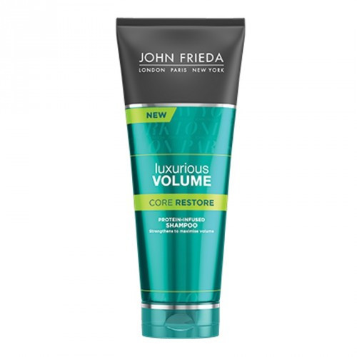 JOHN FRIEDA Luxurious Volume Core Restore Apimties suteikiantis šampūnas 250ml