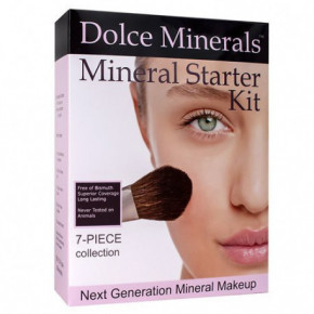 Dolce Minerals Mineral Starter Kit 7 Makiažo priemonių rinkinys MATTE Dark