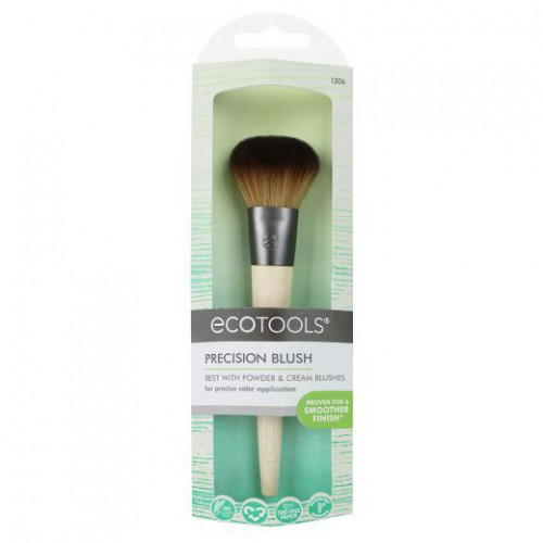 EcoTools Precision Blush Brush Skaistalų šepetėlis skruostams