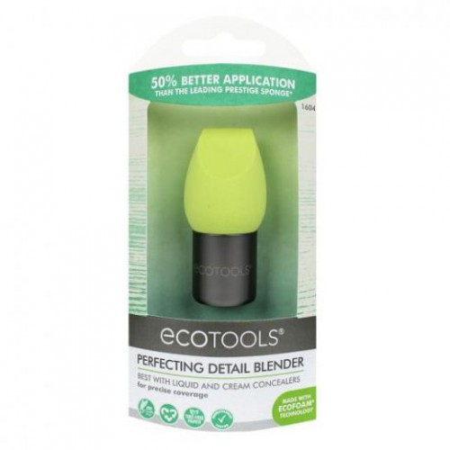 EcoTools Perfect Detail Blender Makiažo kempinėlė smulkiu vietų suliejimui