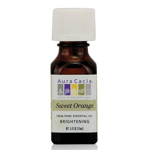 Aura Cacia Sweet Orange Essential Oil Apelsinų eterinis aliejus 15ml