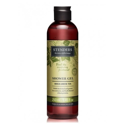 Stenders Birch-Green Tea Shower Gel Beržų, žaliosios arbatos dušo želė 250ml