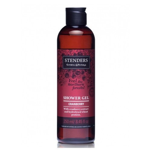 Stenders Cranberry Shower Gel Spanguolių dušo želė 250ml