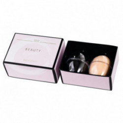 Gold Beauty Line Makeup Sponges Set Makiažo kempinėlių Rinkinys