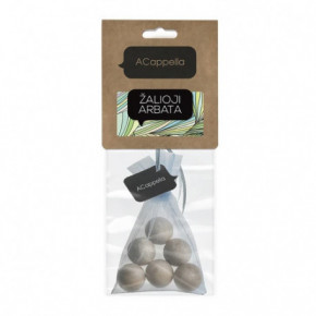Acappella Car perfume Wooden Balls Automobilio kvapas, pakabinami kvapieji mediniai rutulėliai Green Tea