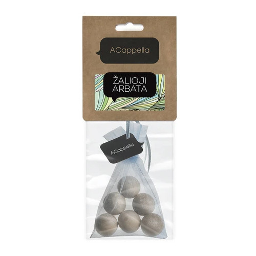 Acappella Car perfume Wooden Balls Automobilio kvapas, pakabinami kvapieji mediniai rutulėliai Ruby