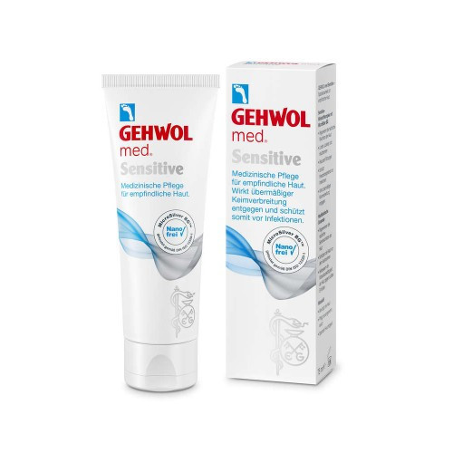 Gehwol Med Sensitive Ypatingai jautrios kojų ir pėdų odos priežiūros kremas 75ml