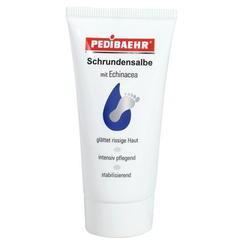 Pedibaehr Schrundensalbe Sutrūkinėjusios pėdų odos tepalas su ežiuolėmis 75ml