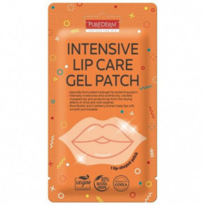 Purederm Intensive Lip Care Gel Patch Intensyvios lūpų priežiūros kaukė 1 vnt.