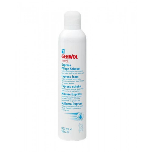 Gehwol Med Express Foam Putos normaliai ir sausai pėdų odai 125ml